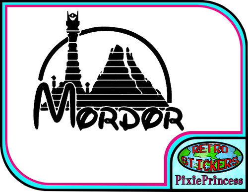 Lord the rings adesivo - of,