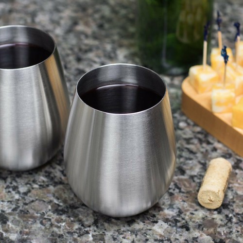 Bicchieri vino senza stelo - da,