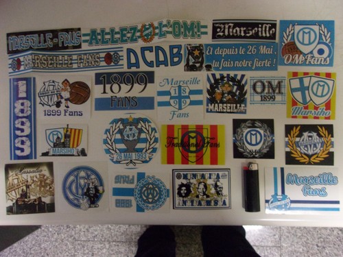 Adesivi ultras marsiglia - ultras,