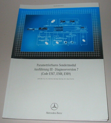 Sondermodul lkw mercedes - mercedes, bm