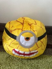 Cattivissimo Me 4 Minion Super Transformation Peluche Cupola Cuscino NUOVO 18"