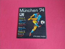 Album figurine NULLA SCRITTO PANINI MUNCHEN 74 MONACO Mondiali SET COMPLETO 1974