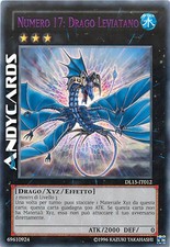 NUMERO 17: DRAGO LEVIATANO (Number Leviathan Dragon) Rara Viola DL15 IT012 • Unl