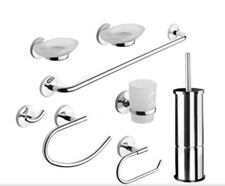 KIT ACCESSORI BAGNO 8 PEZZI