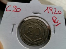 RARO 20 centesimi 1920 esagono