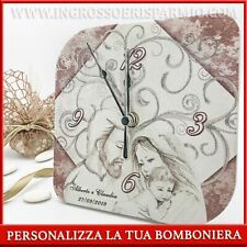 OROLOGIO QUADRATO ECOPELLE CON