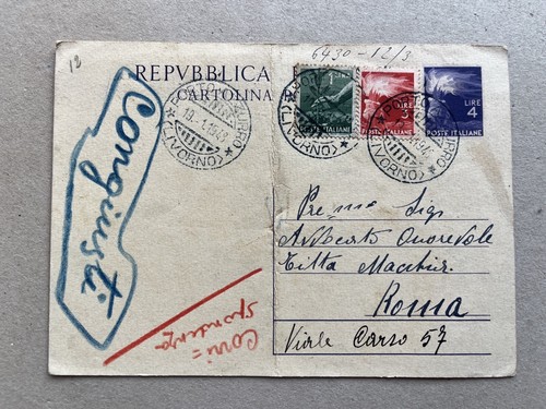 Intero postale repubblica - intero,