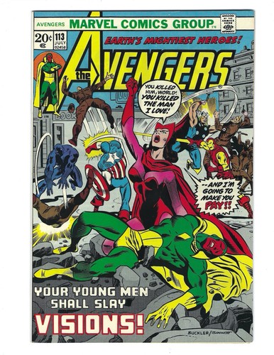 Avengers 113 1973 piatto - #113,