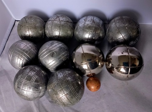 Bocce metallo set - bocce, pz