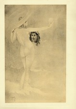 ❤️ 1909 Estampe originale