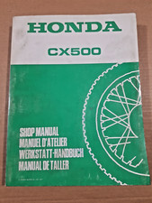 Honda CX 500/78 WORKSHOP