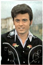 figurina cantanti Edis 1969 # 17 Little Tony