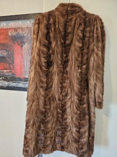 Manteau vison pleine peau yves - pleine,