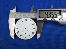 QUADRANTE MM 43,55 PORCELLANA