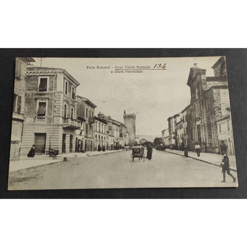 Cartolina porto recanati - cartolina,