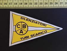CBA Sticker Silenziatori Tubi di Scarico  Moto Vintage adesivo motor sport