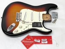 MIM Originale Fender FULL THICKNESS ALDER STRAT BODY Sunburst Chitarra elettrica