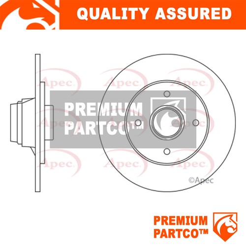 Disco freno posteriore premium