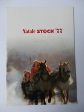 STOCK TRIESTE liquori NATALE 1977 grappa whisky vodka pubblicità brochure