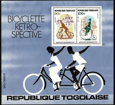 Togo 1978 Biciclette,Storia della Bicicletta,Trasporto,m/s MNH
