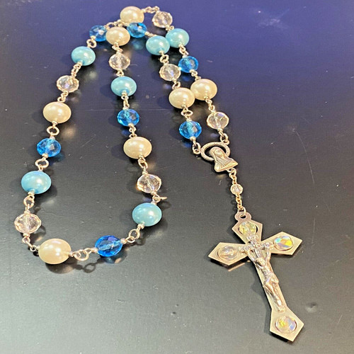 Collana rosario donna con - collana, da