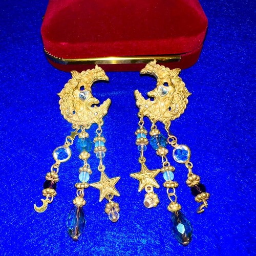 Orecchini vintage oro - , retrò