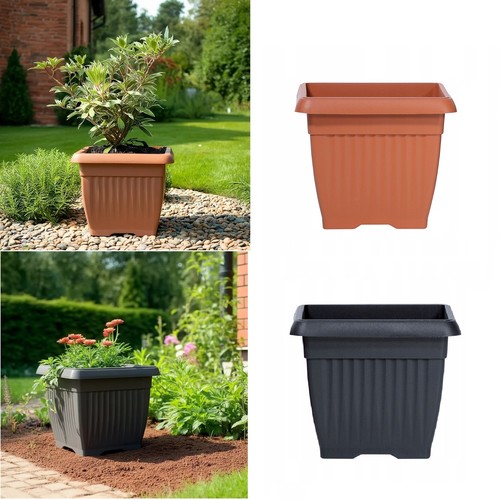 Vaso quadrato per piante - , da
