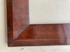 ANTICA CORNICE-ORIGINALE D'EPOCA-IMPIALLACCIATA NOCE-UTILISSIMA PER ARTE VARIA