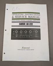 Sansui 222 amplificatore - sansui,