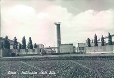 n416 cartolina  limito stabilimento carlo erba provincia di milano