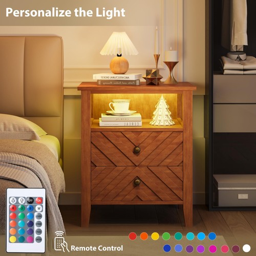 Comodino led - comodino, con