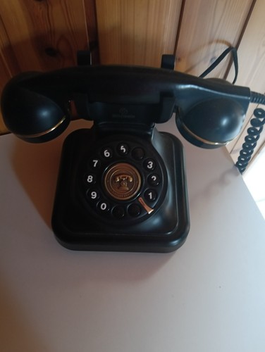 Telefono vintage disco - vintage,