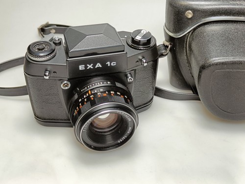 Exa pentacon 50mm f1 - 1c, +