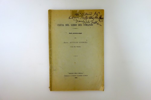 Causa del libro - causa, comando