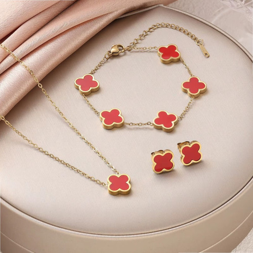 Set gioielli oro carati - oro, 18
