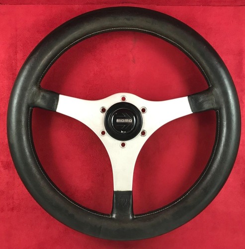 Volante pelle nera - in,