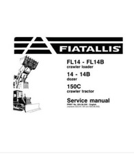 Manuale per Fiat Allis FL14