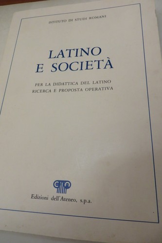 Latino societa istituto - latino,