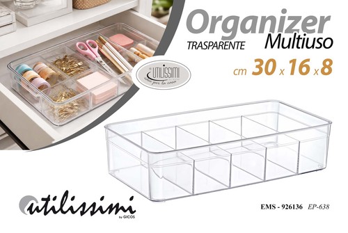 Organizer contenitore cassetti