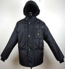 REFRIGIWEAR KABAN JACKET uomo giacca parka giacca invernale taglia L nuovo con etichetta