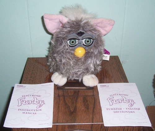 Tiger electronics grigio - grigio, furby