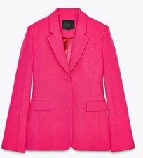 Blazer aderente zara rosa - zara,