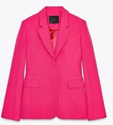 Blazer aderente zara rosa - aderente,