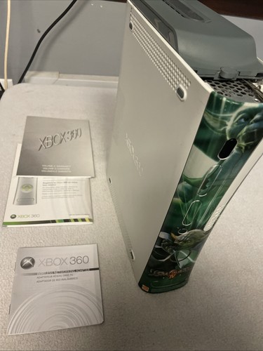Console xbox 360 - fat, white