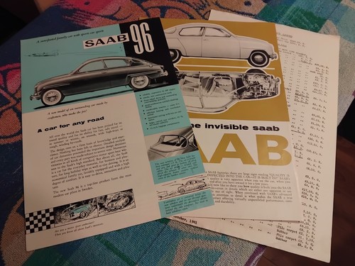 Brochure listino prezzi saab - listino,