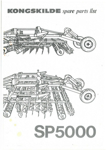 Kongskilde coltivatore sp5000 - kongskilde,