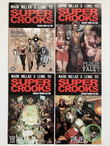 Super crooks set mark - 1-4,
