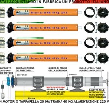 SERRANDE AVVOLGIBILI 4 MOTORI