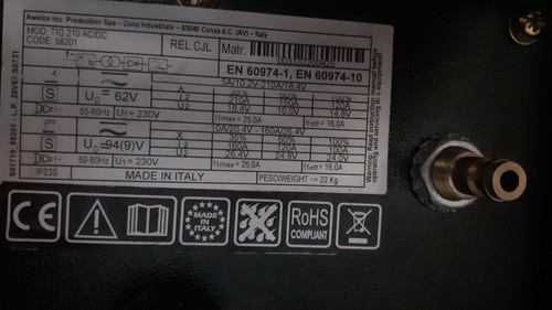 Saldatrice tig 220v - tig,