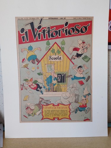 Copertina vittorioso 1955 - "il, vittorioso"1955